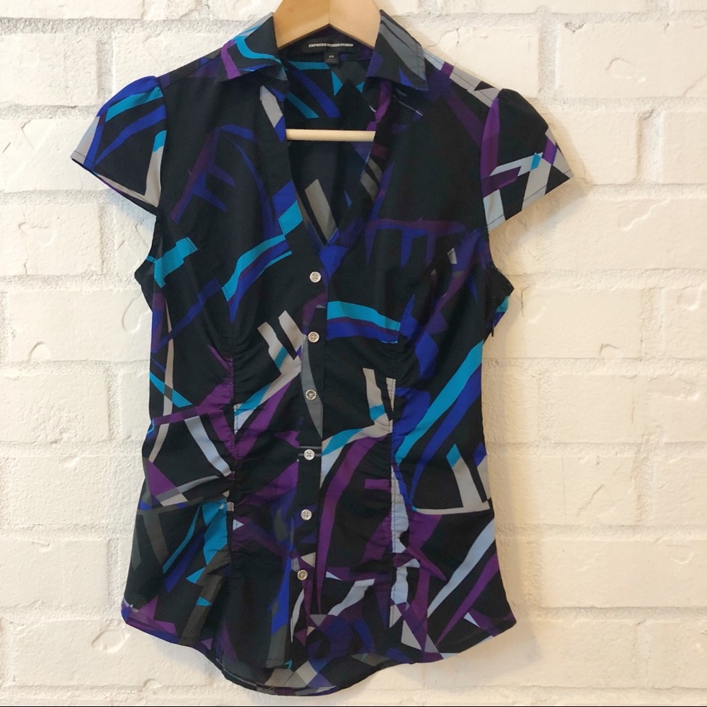 Express Short Sleeve Blouse